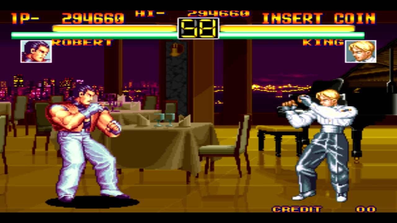 Art of Fighting Neo Geo Gameplay