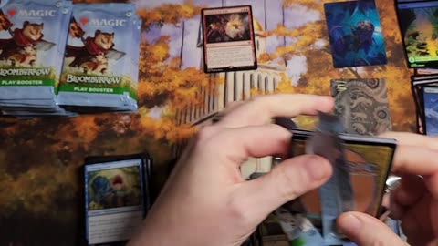 starting off with a dumpster 🔥 bloomburrow