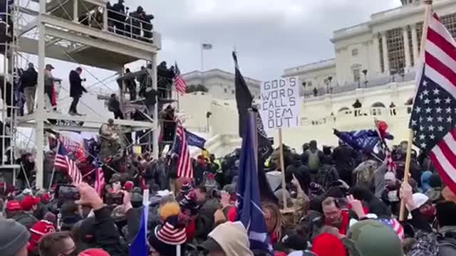 January 6th at the Capitol - Flash Grenades & Rubber Bullets