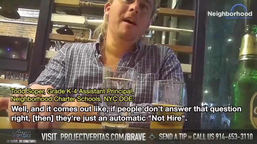 Project Veritas Exposes ANOTHER NYC Principal