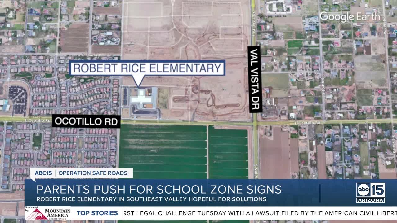 Gilbert to install school zone after complaints