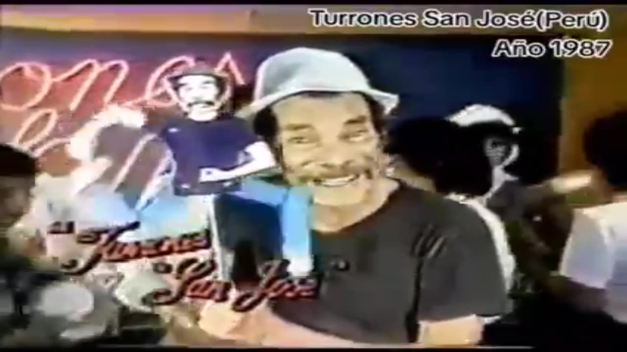 Turrones San José - Publicidad con Don Ramón - Perú (1987)