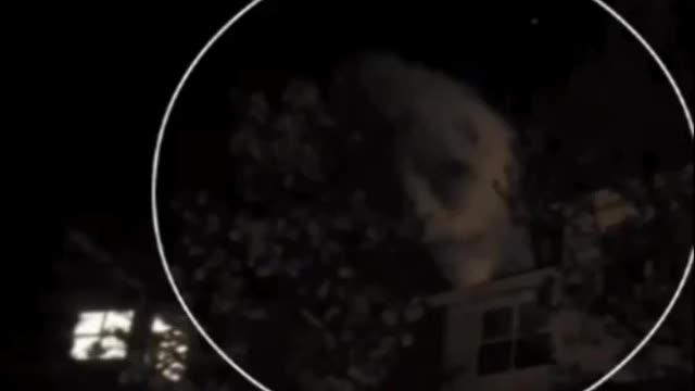 Mysterious Giant Face in Sky