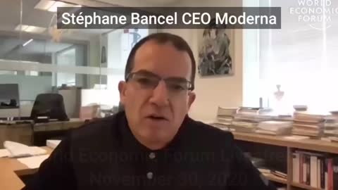 Moderno CEO Stephane Bancel Just two days