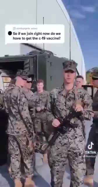 看看，美軍對C_19 vaccine的看法！真不是蓋的！哈哈哈～