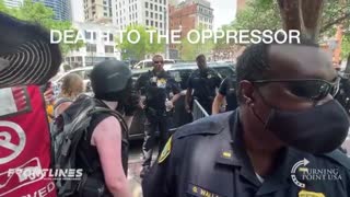 Graphic Language: ANTIFA Calling for Police to Commit Suicide