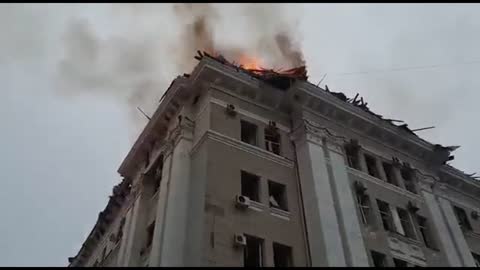 Russian forces reportedly launch morning attack on Ukrainian city of Kharkiv;