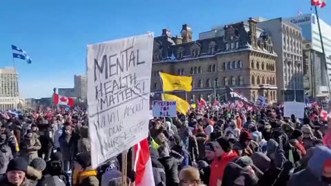 Freedom Convoy -Parliament Hill