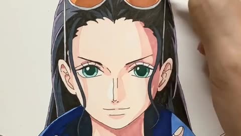 AI Art vs Artists | Nico Robin | Anime Color