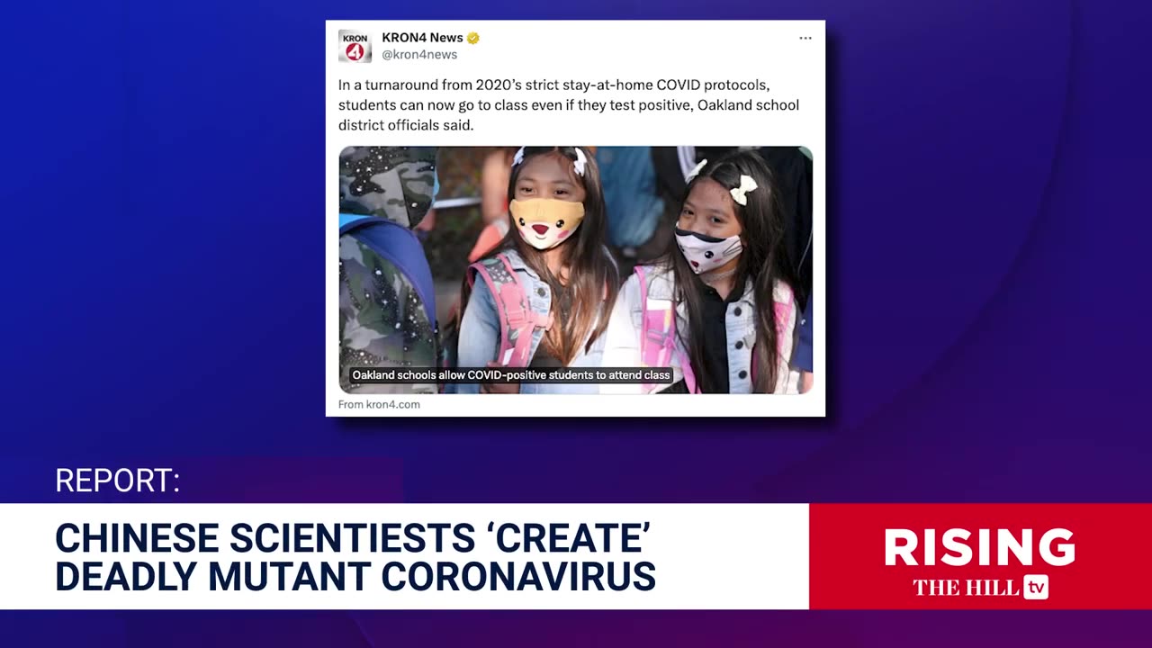 Chinese Scientists 'Create' MUTANTCORONAVIRUS With 100% Kill Rate in Mice:Alina Chan REACTS