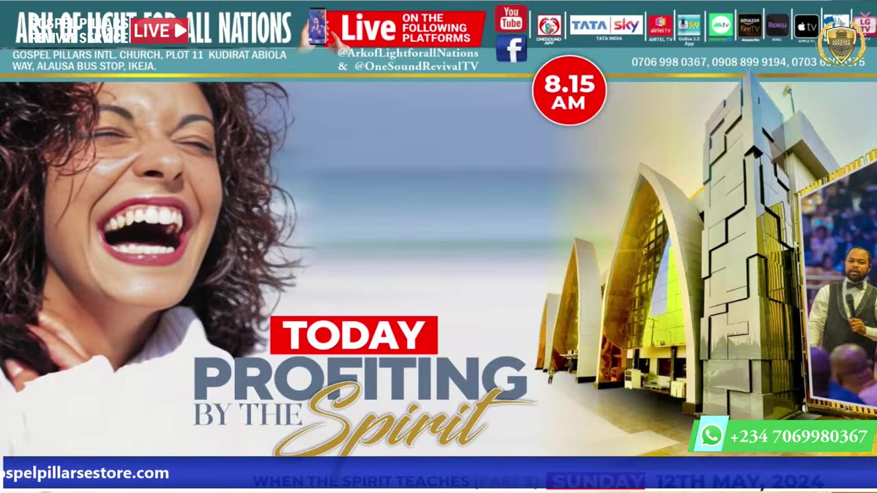 PROFITING BY THE SPIRIT - Special Mothers Day - with Dr. Isaiah Macwealth -12th MAY 2024