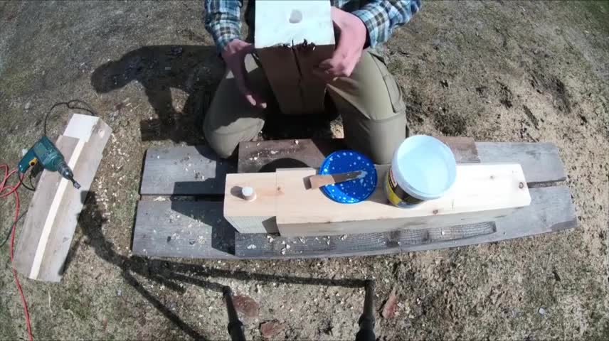 The Assembly Of Wood Blocks