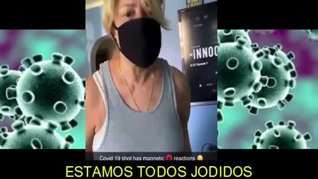 Efecto vacuna Covid 19 con IMAN, QUE HAY AL DENTRO? Coronavirus Plandemia Genocidio