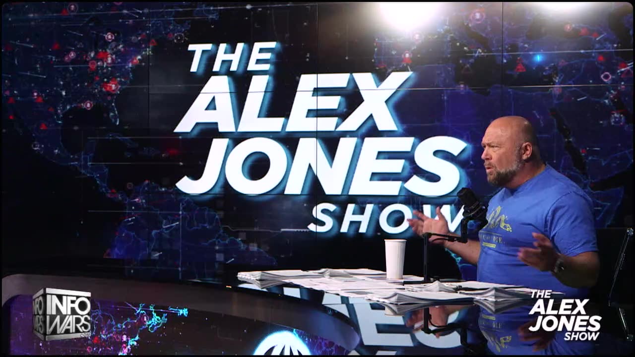 Alex Jones Gets Gobsmacked By The Holy Spirit