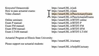 Exam FM exercise for March 30, 2022