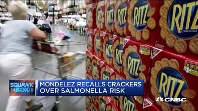 Mondelez recalls some Ritz Crackers over salmonella risk