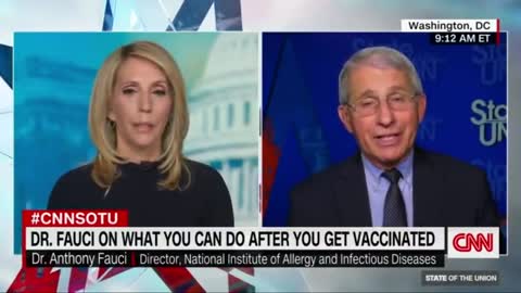 Dr. Fauci won't commit to -- 'Return to Normal After Being Vaccinated'