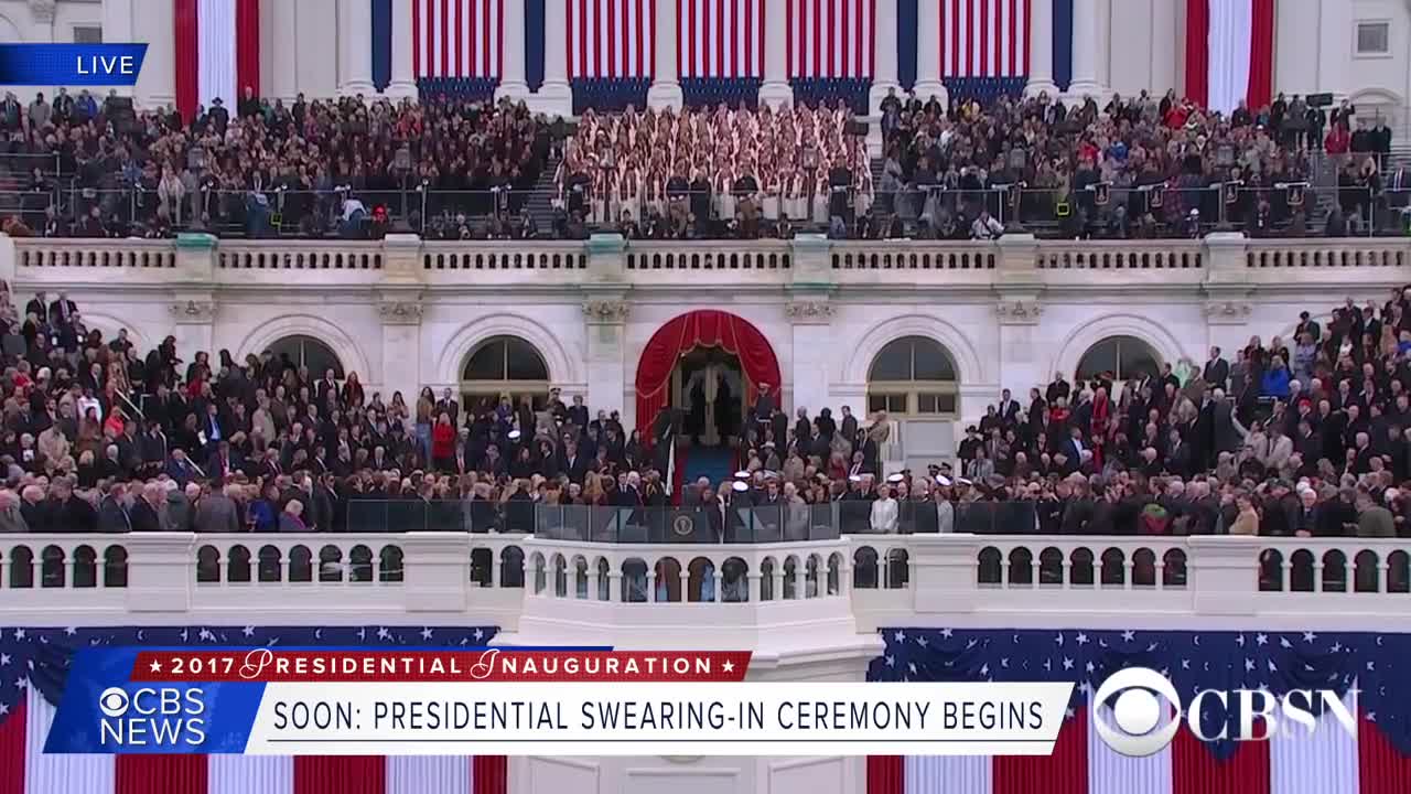 Trump children arrive at swearing-in ceremony