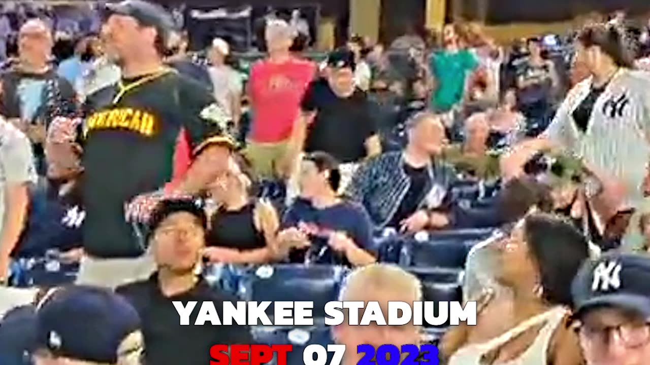 TRUMP Turned Up To Yankee Stadium