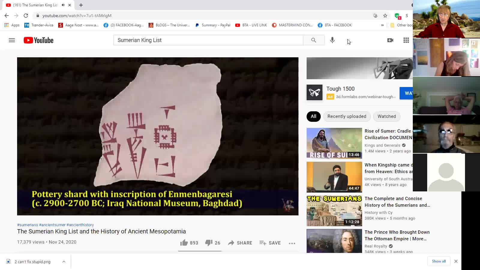 MASTERMIND WEDNESDAY - THE SUMERIAN KINGS LIST - LIVING 24,000 YEARS