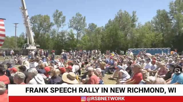 Frank Speech Rally Crowd