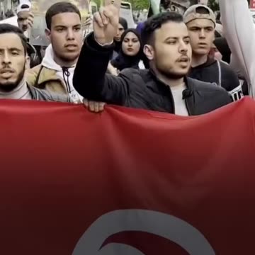 TUNISIA STUDENTS JOIN GLOBAL MOVEMENT FOR PALESTINE