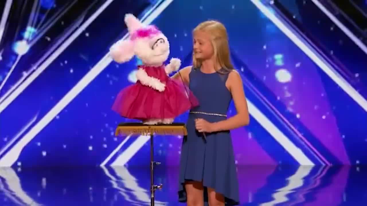 The BEST Little Girl Singers with HUGE Voices on America's Got Talent