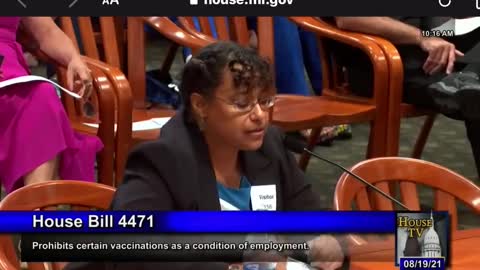 Dr Christina Parks testimony for Michigan HB4471 on 8 19 21