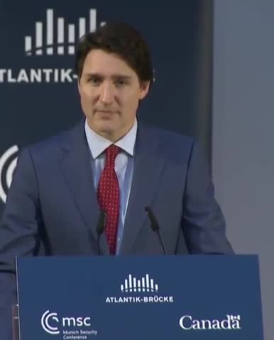 HYPOCRITE Trudeau Says "Democracy Is Always Stronger Than Authoritarianism"
