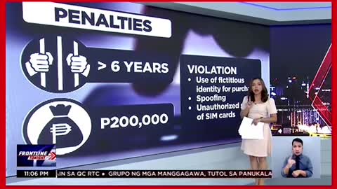 SIM Card Registration Bill,niratipika na sa Senado at Kamara