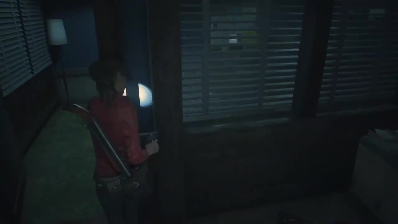 Resident Evil 2 Claire A 04_ Meeting with Leon_ Helicopter Crash