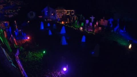 Trick or Treating Time lapse