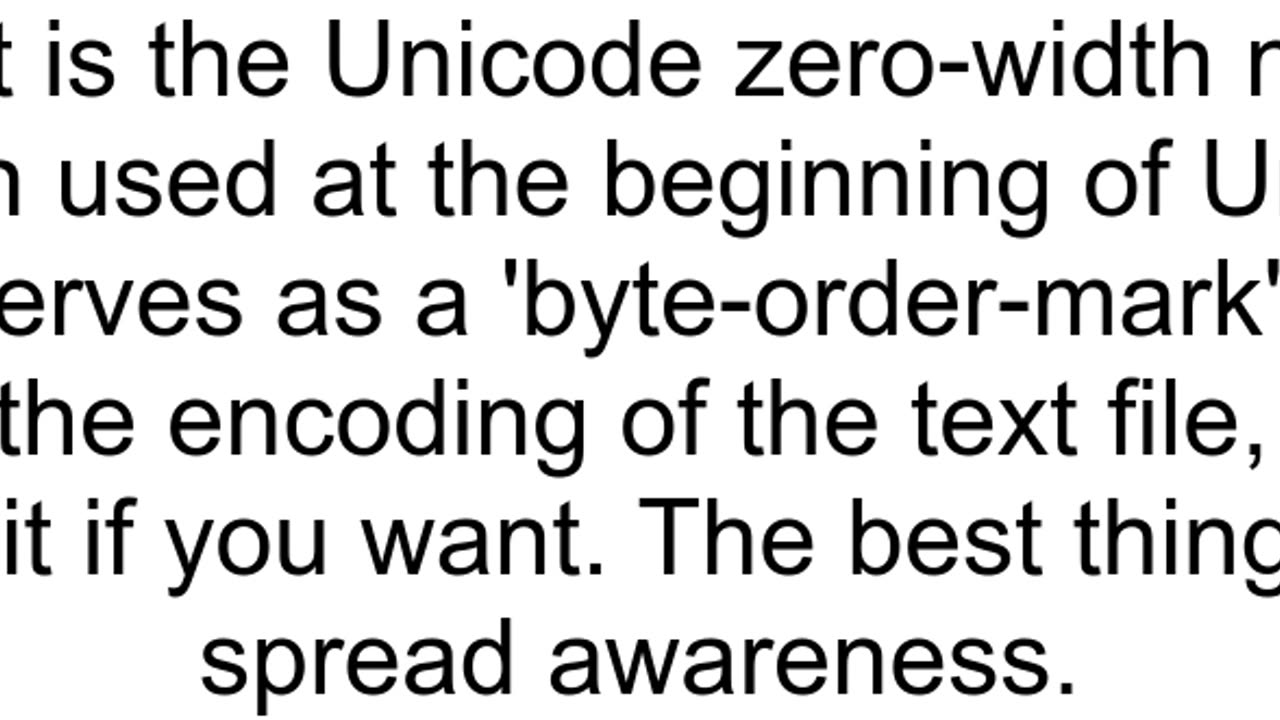 ZWNBSP appears when parsing CSV