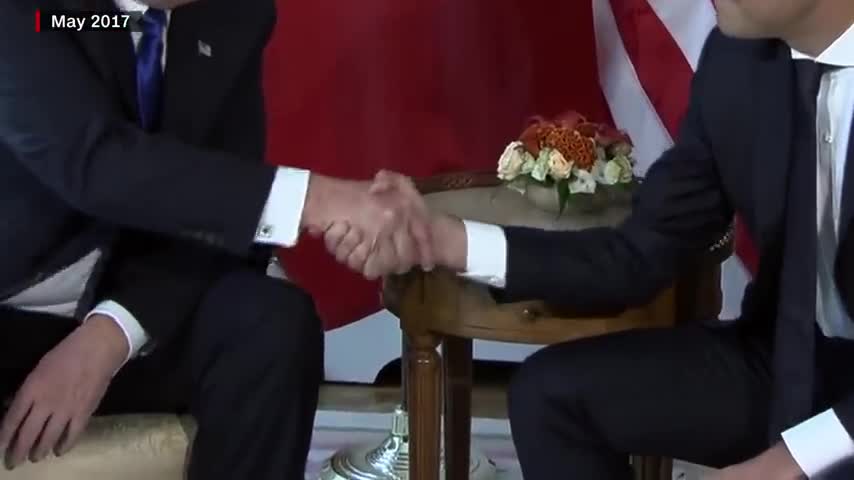 The Most entertaining meeting between Justin Trudeau and Donald Trump