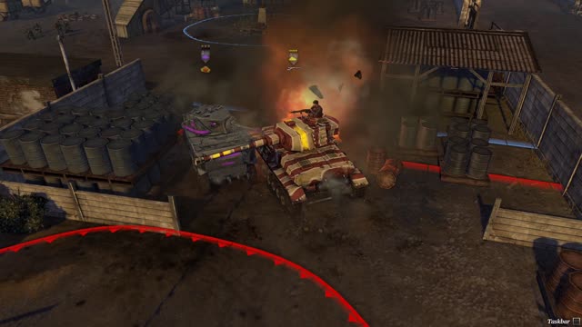 Company Of Heroes 2: Stuart tank kills panzer 4