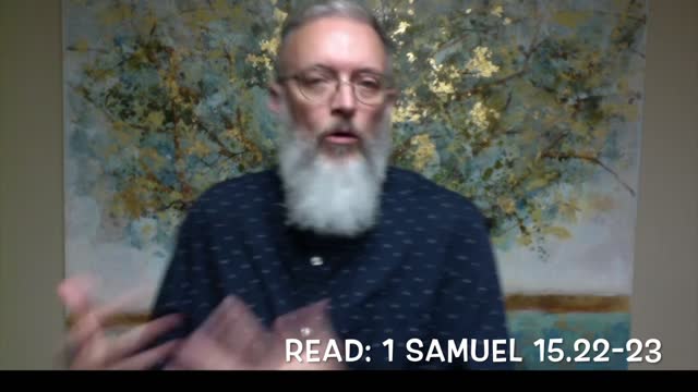 2x4 devotional, “obedience v. sacrifice”, October 28, 2022