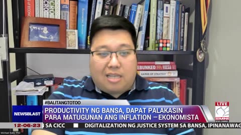 Productivity ng bansa, dapat palakasin para matugunan ang inflation