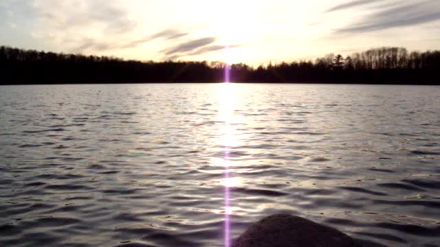 Sunset over White Deer Lake