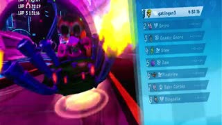 Electron Avenue Nintendo Switch Gameplay - Crash Team Racing Nitro-Fueled