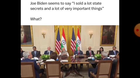 Biden Admits to Selling Secrets!!!