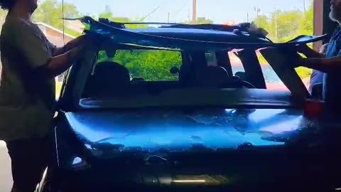 Setting Tahoe windshield short