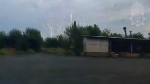 The Russian occupation army continues to use phosphorous missiles in Velyka Novosilka in Donetsk