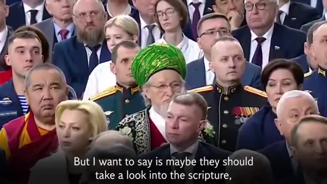 President Putin： “The West is Controlled by Satanic Pedophiles.”