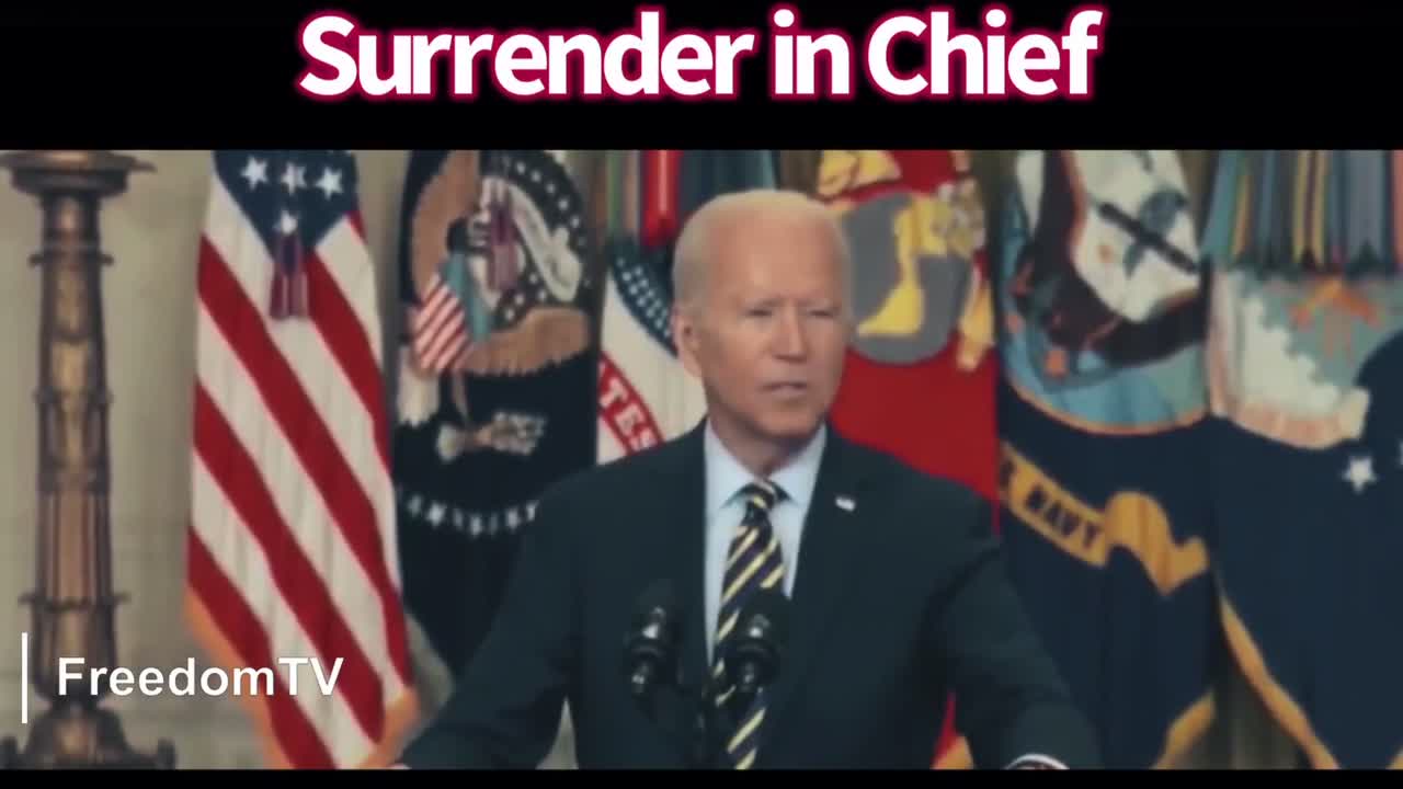 Joe Biden Surrender in Chief