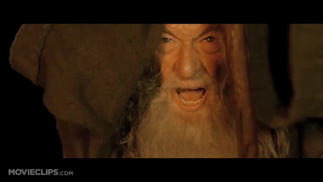 The Lord of the Rings: The Fellowship of the Ring (2001) - You shall not pass! #shorts