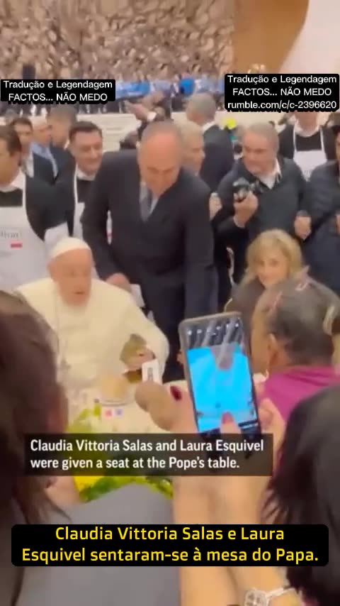 💥PAPA FRANCISCO CONVIDA COMUNIDADE TRANS PARA ALMOÇAR COM ELE💥