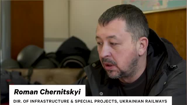 Meet the Men Keeping Ukraine's Trains Running