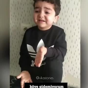 Evde Kalmaktan Sıkılan Ufaklığın İsyanı