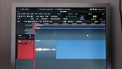 Linux -configurar jack no ubuntu estúdio 18