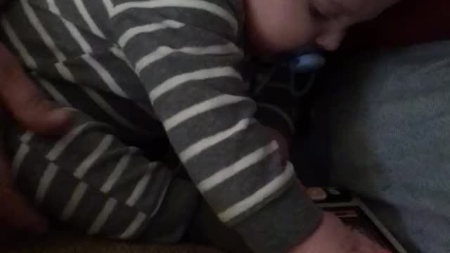 Ben’s playing at Grandma’s house